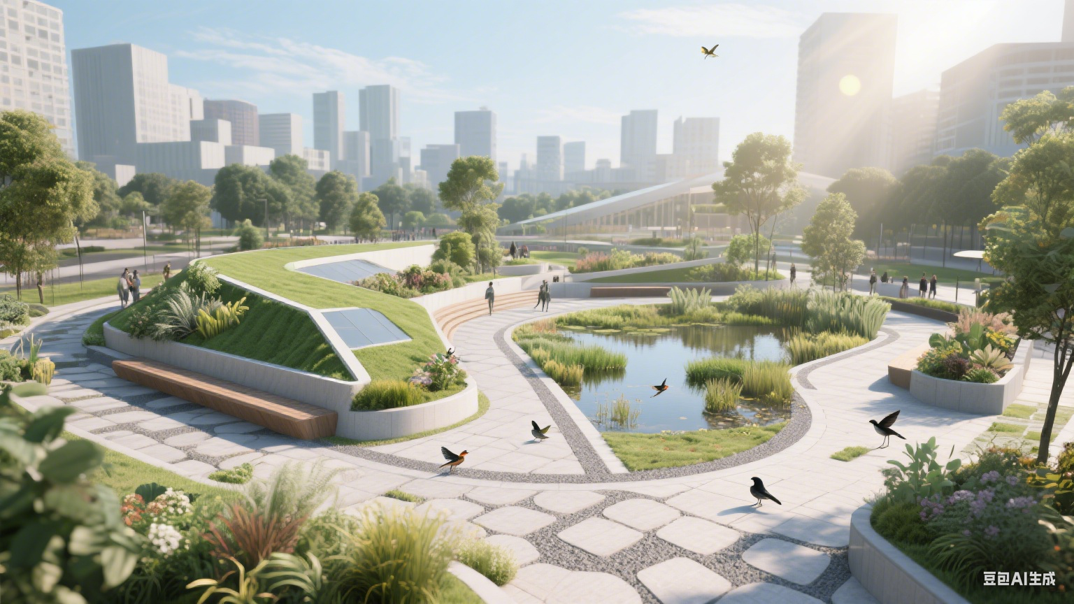 城市公共空间的生态化改造：构建人与自然共生的宜居环境