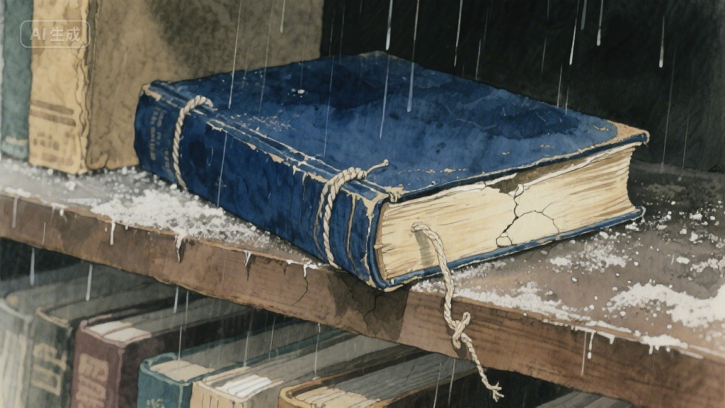 旧书里的时光褶皱