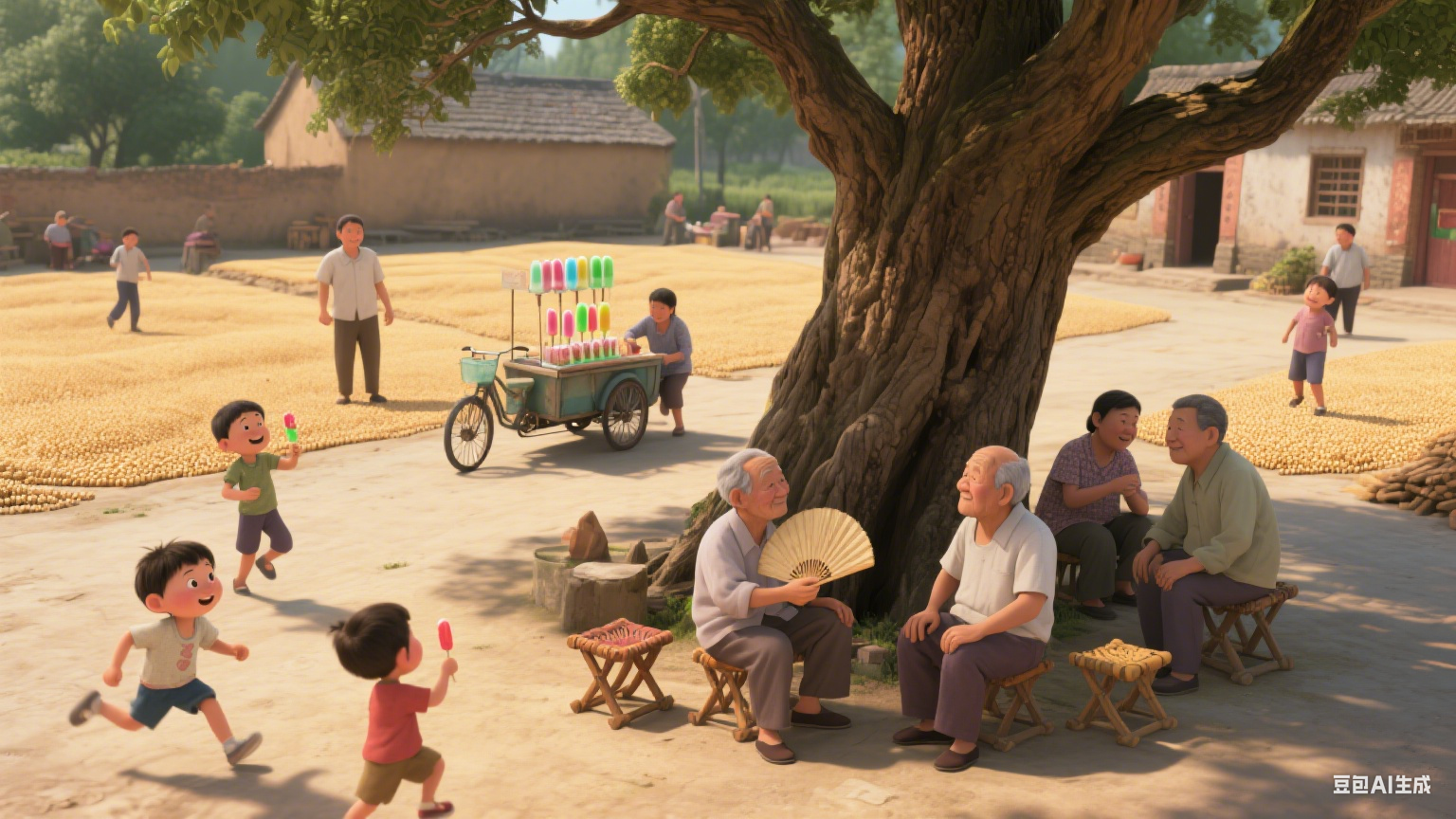 村里那些藏不住的烟火气