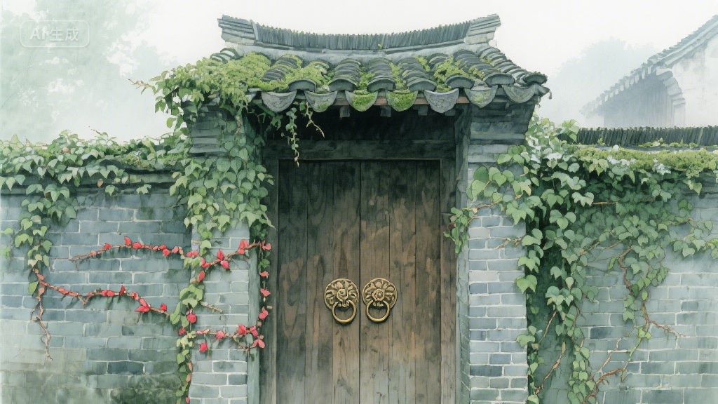 砖缝里的光阴叙事