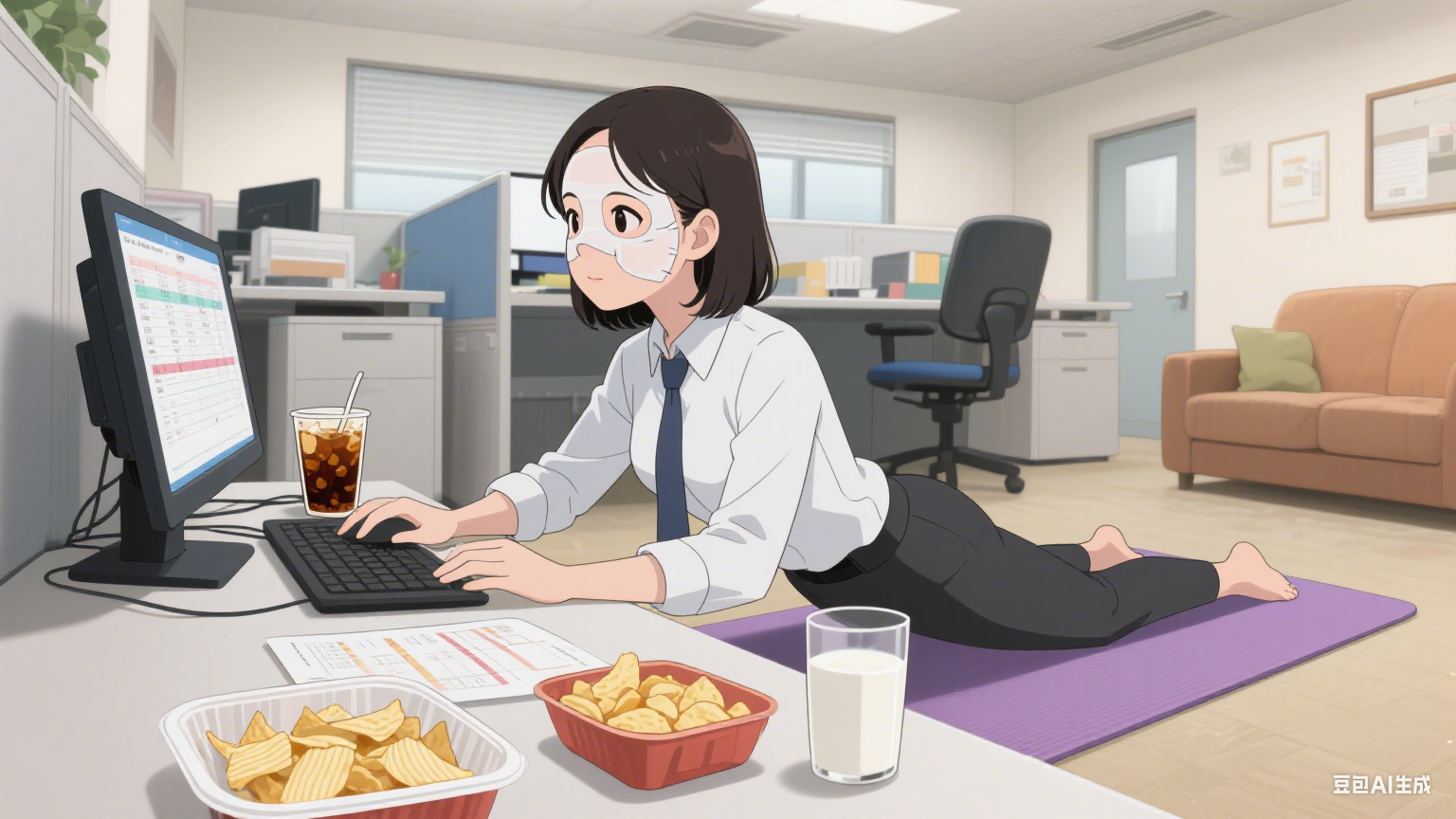 当代年轻人的反向养生：左手冰美式，右手保温杯