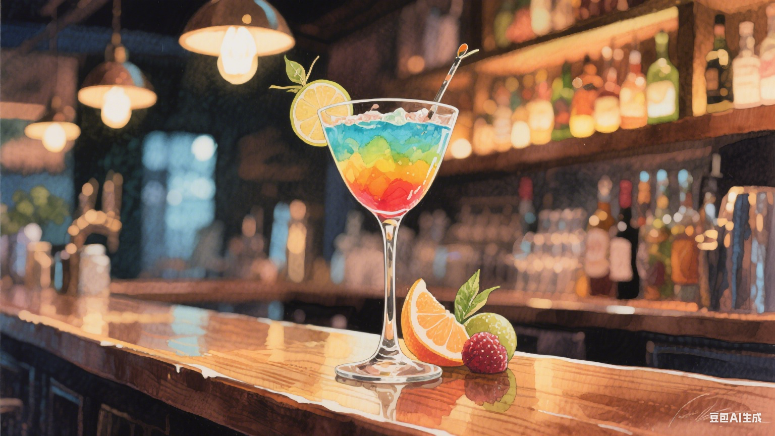 琥珀色的液体诗学：鸡尾酒里的味觉革命与文化密码