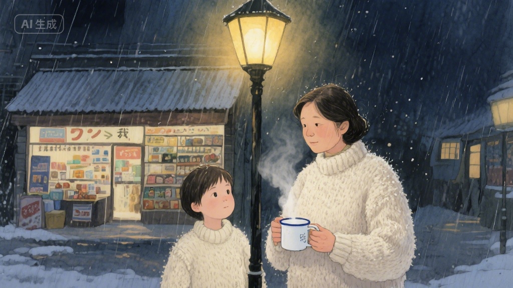 那件起球的旧毛衣，藏着我整个冬天的暖