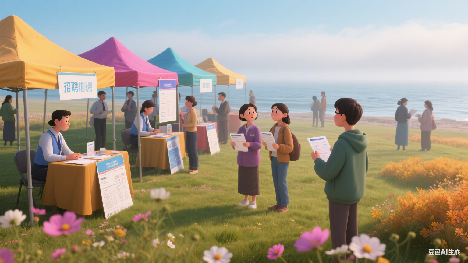 青海摇秋招：金风里的青春絮语