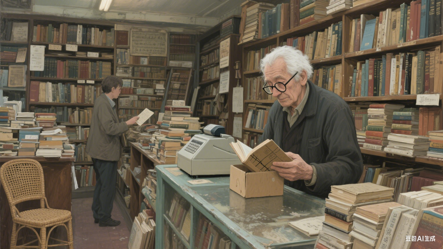 旧书店里的时光褶皱