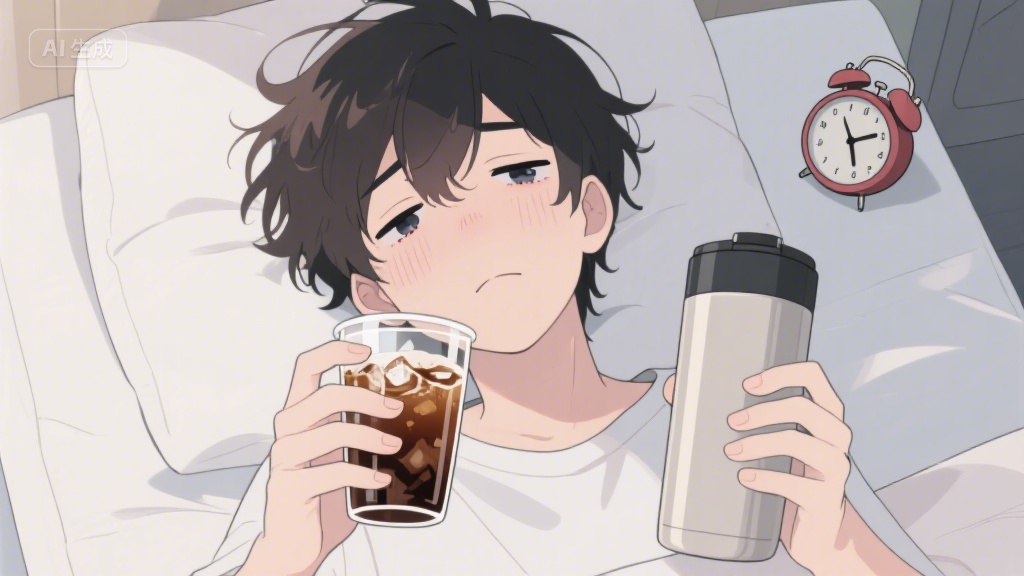 当代年轻人的反向养生：左手冰美式，右手保温杯