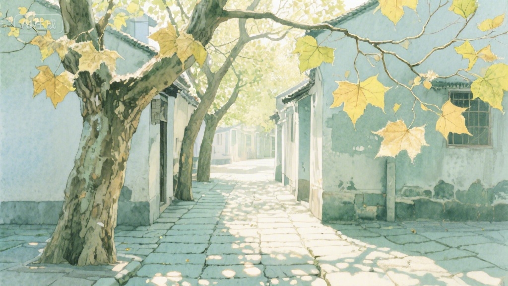 梧桐叶：时光里的诗意信笺