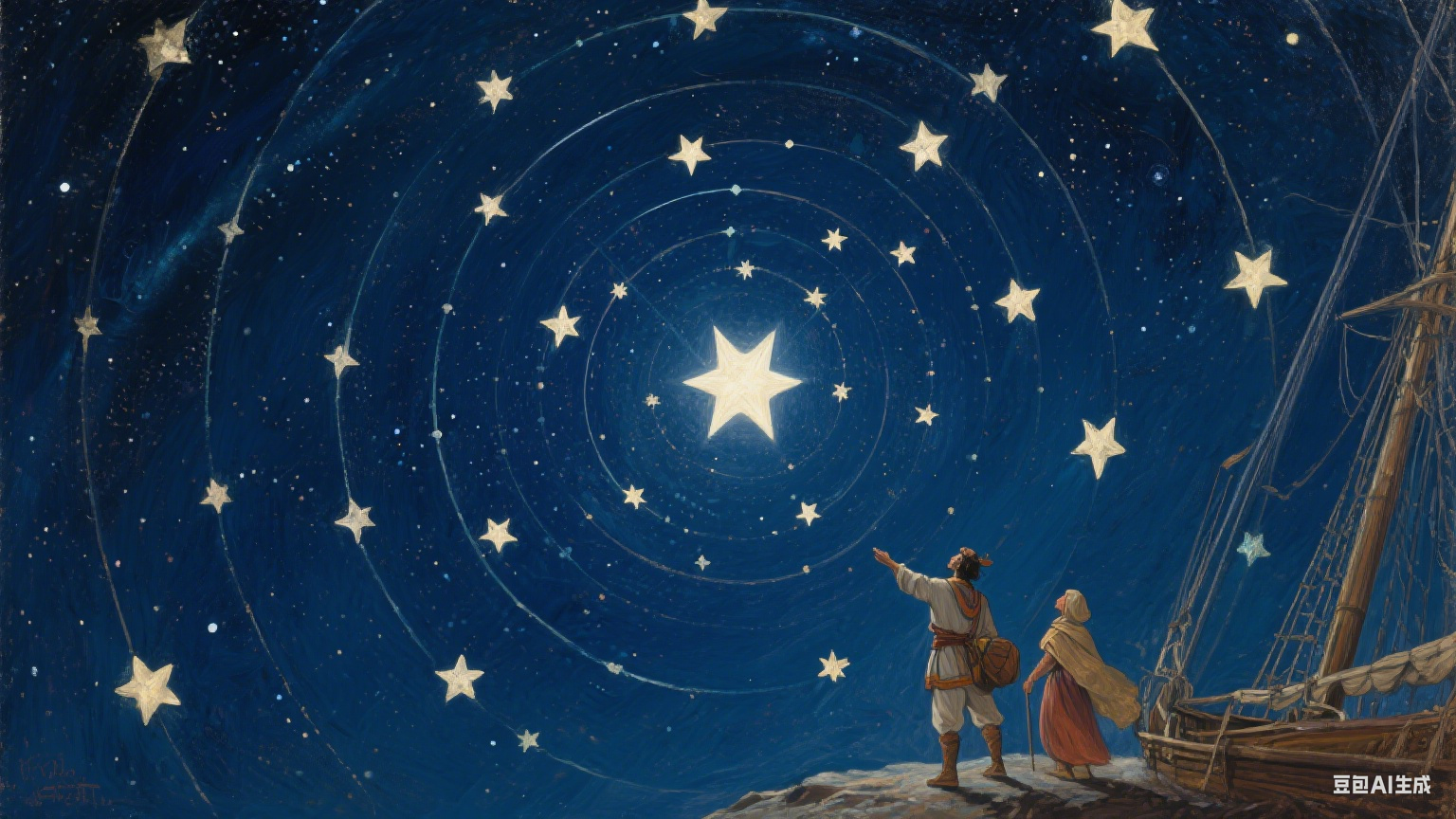 北极星：夜空中恒定的指引者