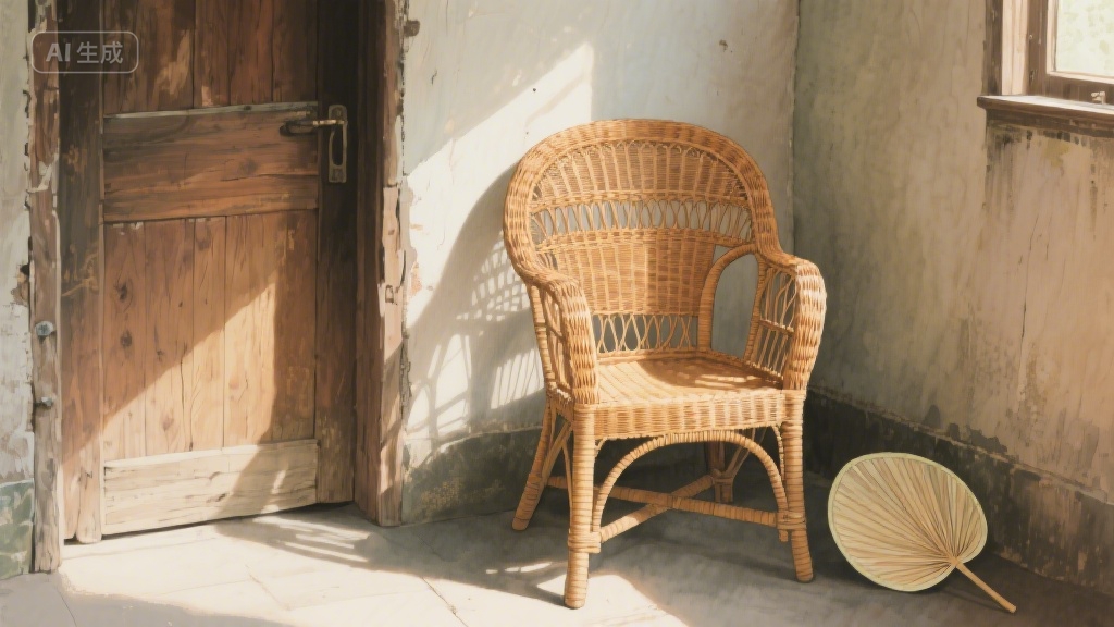 外婆的老藤椅，藏着我半生的暖