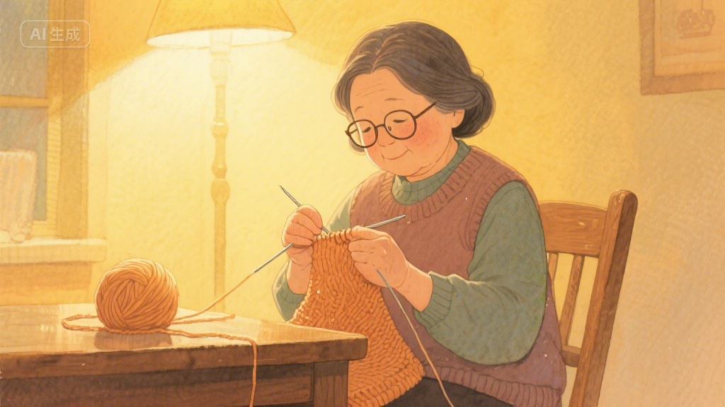 旧毛衣里的时光，藏着永不褪色的暖