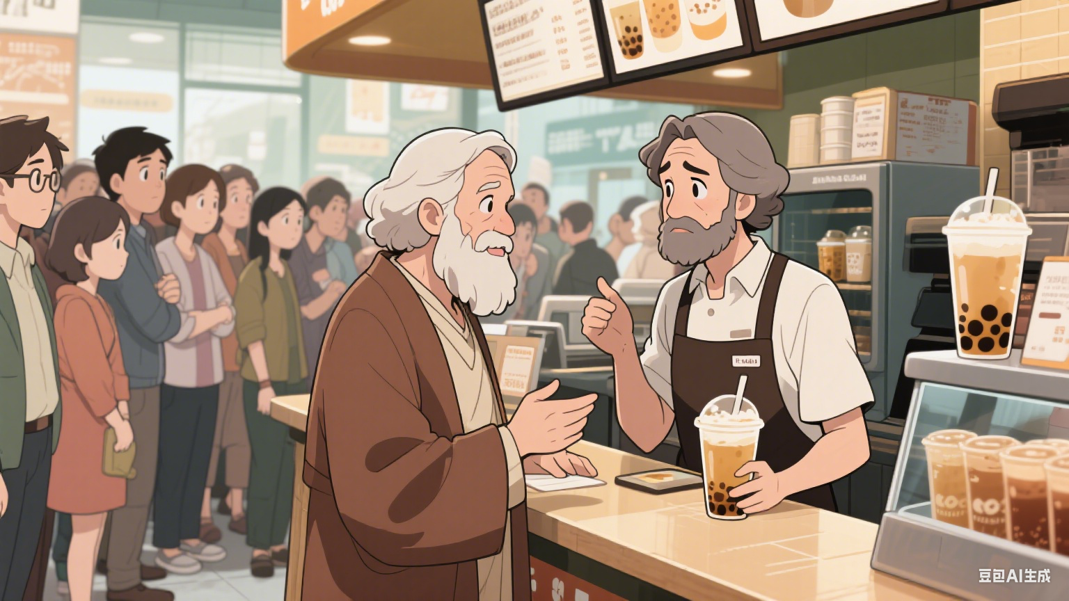 当苏格拉底遇上奶茶:一场笑着聊的西方哲学漫游