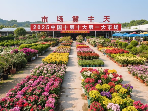 中国十大花木市场