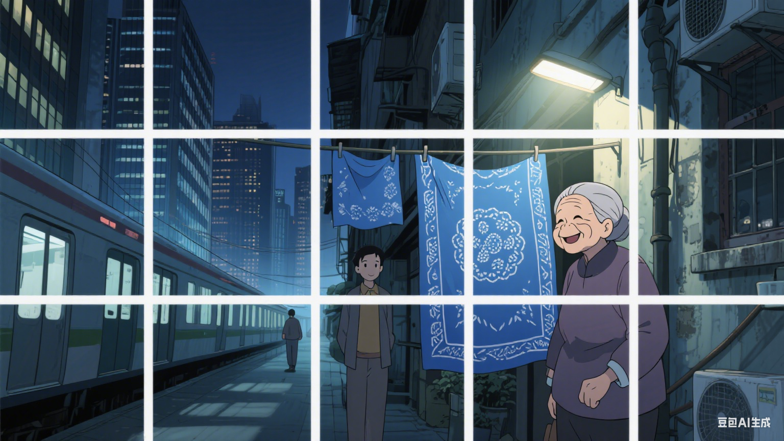 霓虹织就的文字絮语