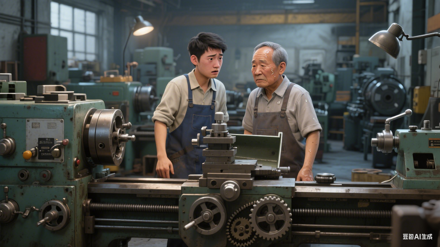 齿轮间的守护者：老机床与减速器的三十年情谊
