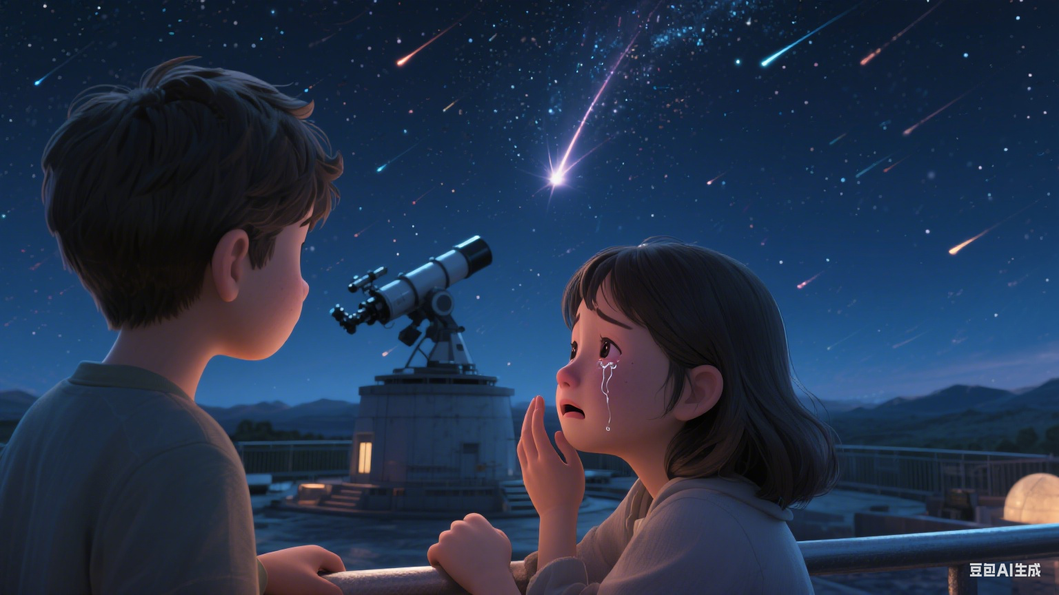 星尘低语：我与宇宙的温柔私语