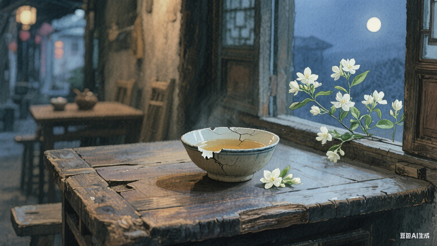 墨色里的修饰：偏正短语的温柔絮语