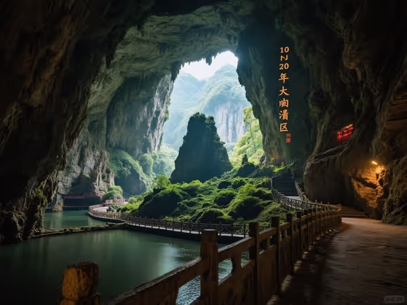 大山洞里有什么景点名称