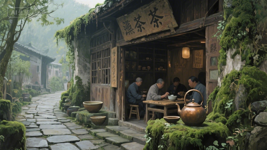 巷尾老茶馆：时光煮出的人间烟火