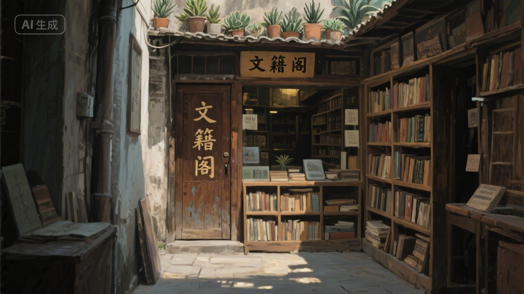 城市褶皱里的旧书店：那些被时光包裹的墨香