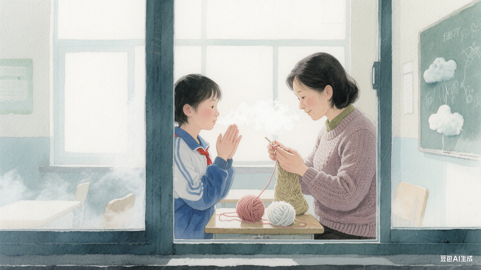 那件起球的旧毛衣，藏着我整个冬天的暖