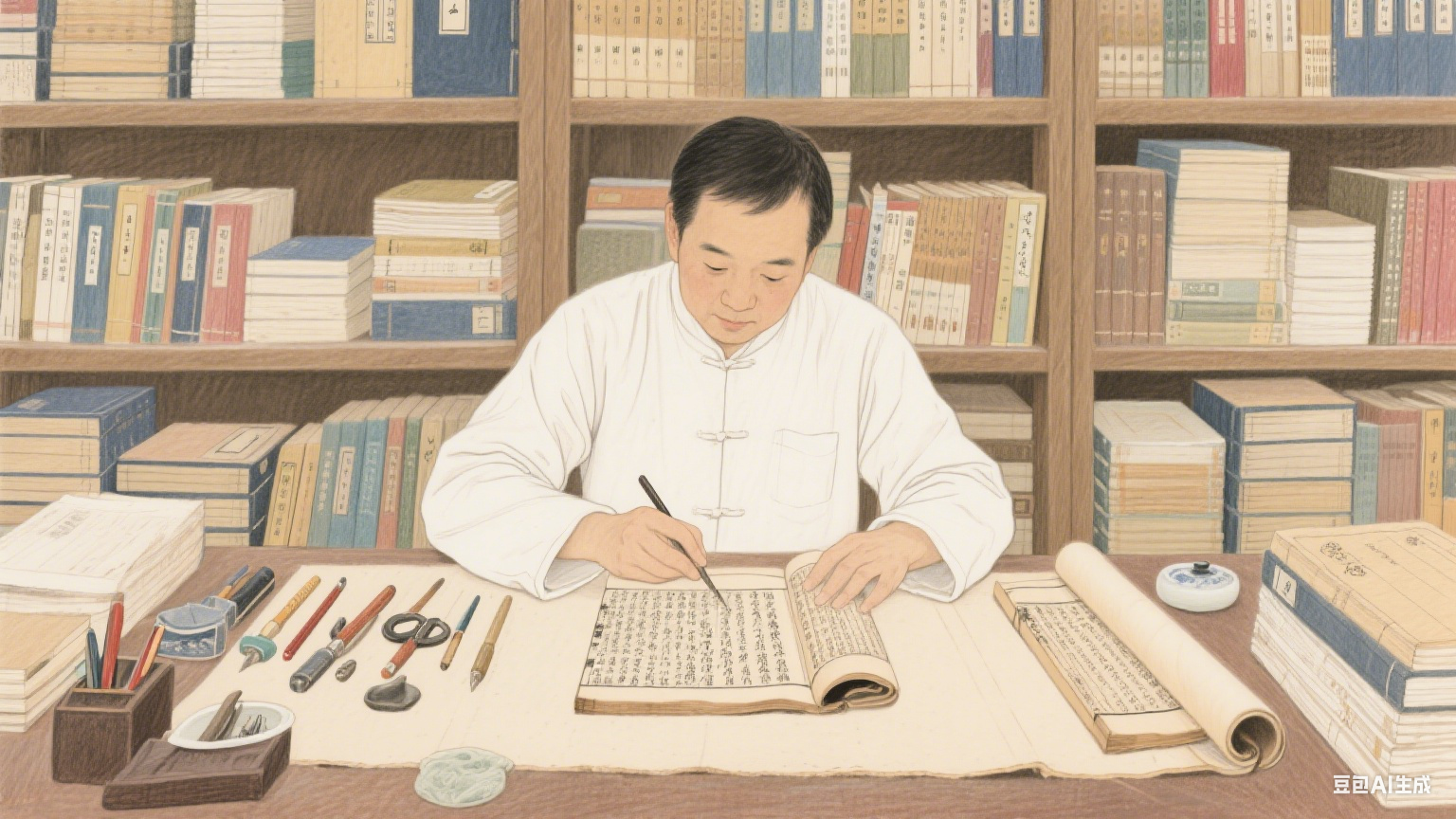 古籍修复：让文明记忆重焕生机