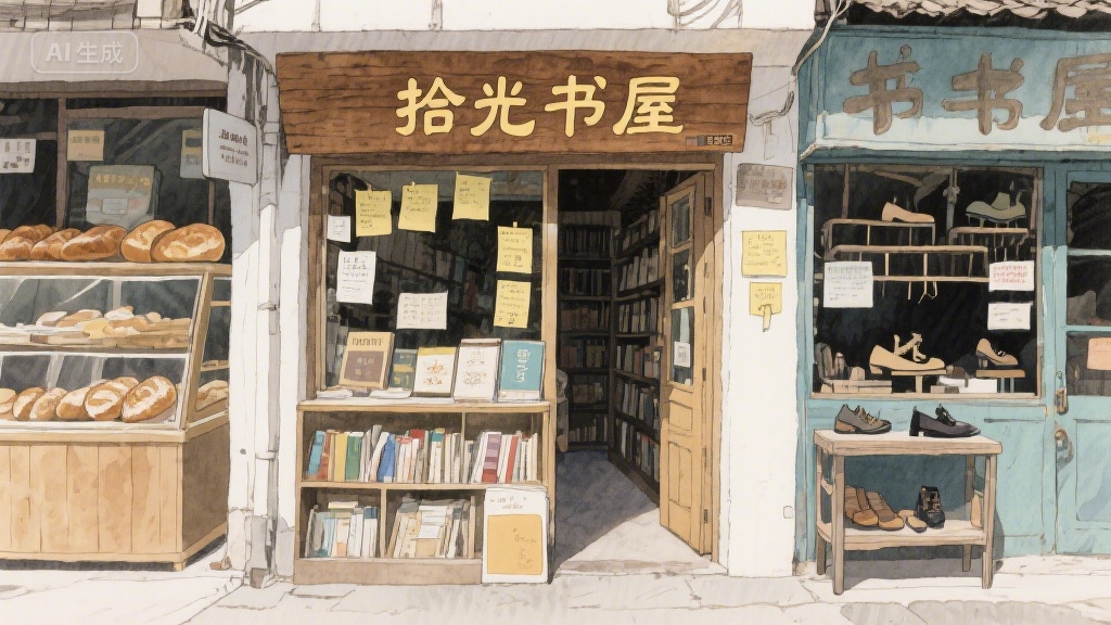 在城市褶皱里，我找到间会呼吸的旧书店