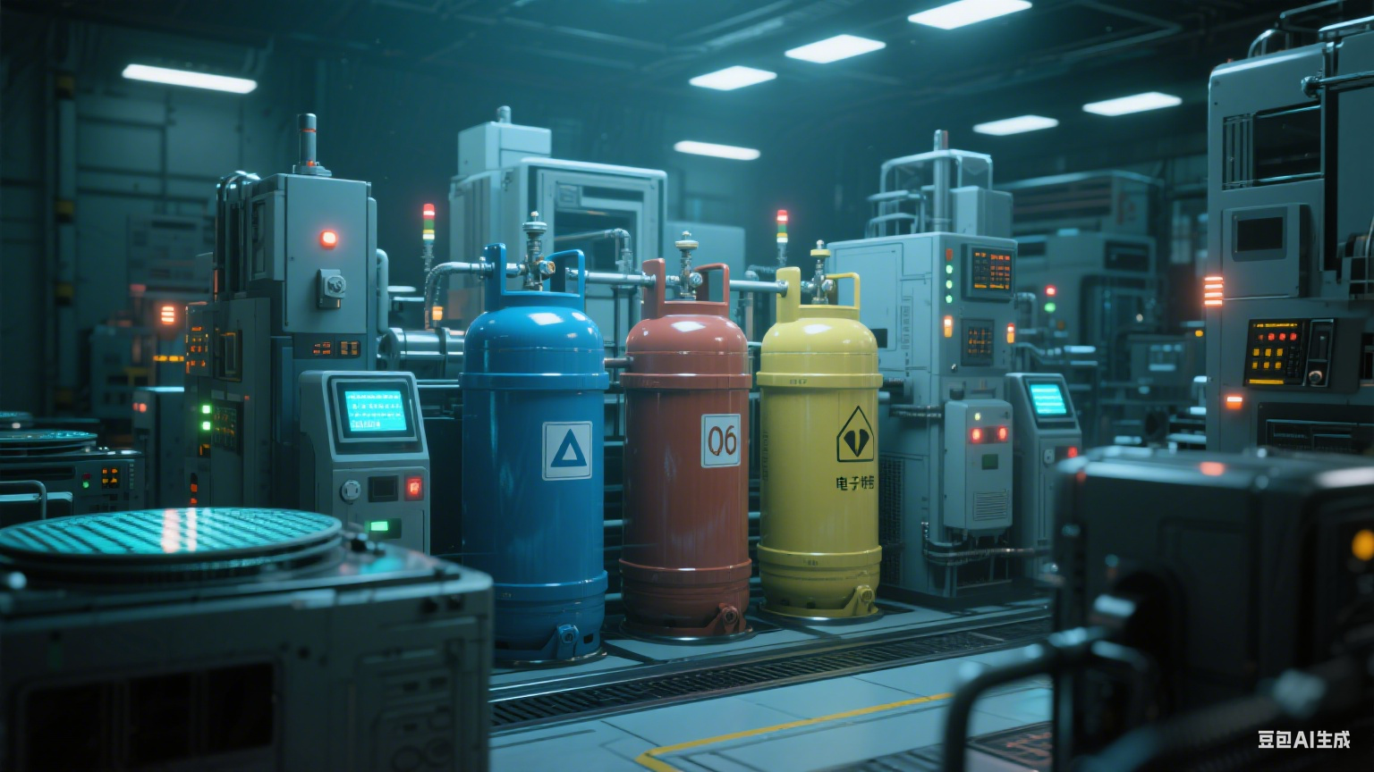 无形的精密舞者：电子特气的隐秘世界