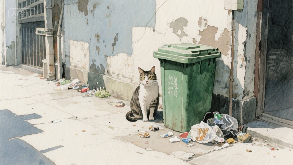 那些在巷口等投喂的小毛球，藏着城市最软的秘密