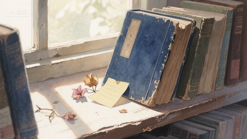 墨香余韵：旧书里藏着的时光褶皱