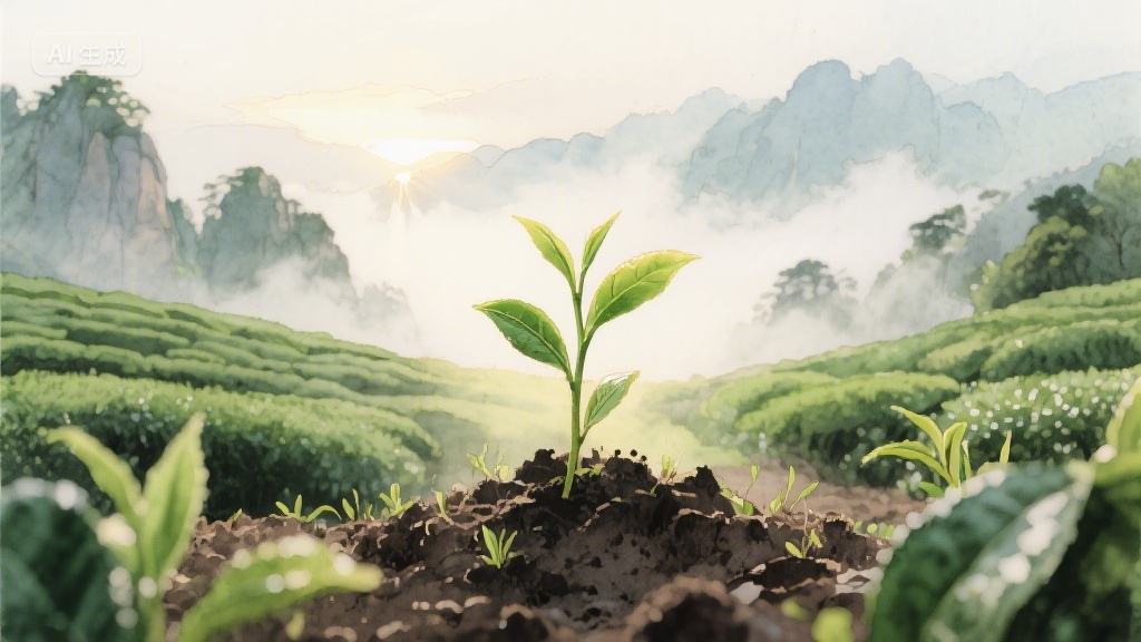 茶事三叠：在时光褶皱里舒展的绿意