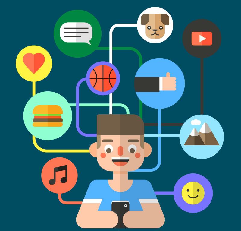 指尖上的潮汐：社交媒体编织的生活图谱