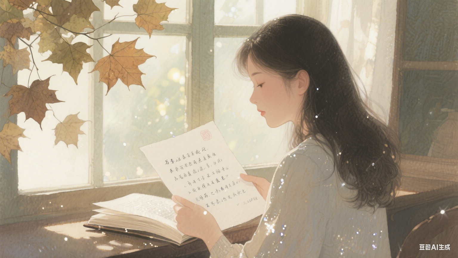 墨色信笺里的星月夜