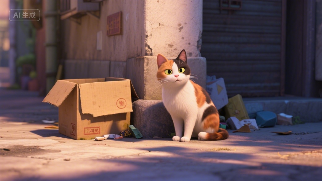 城市角落里的毛球:那些与我们共享烟火气的流浪猫