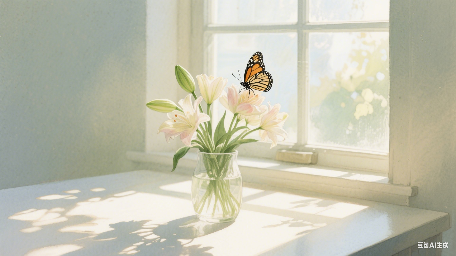 向朵花：时光里绽放的温柔絮语