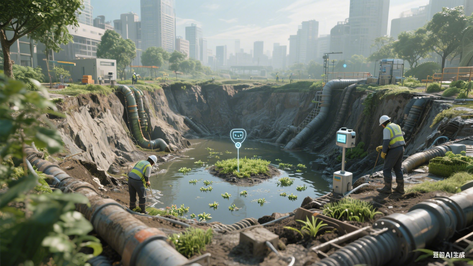 绿韵匠心：环境工程书写的自然重生诗