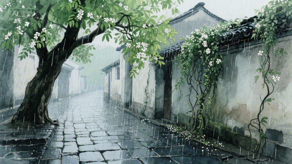 雨巷深处的旧时光