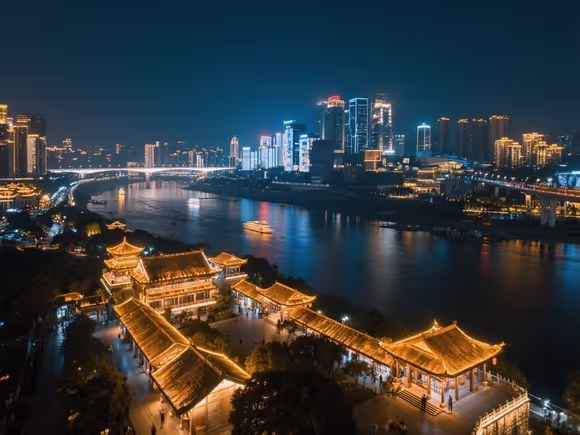 江北有什么晚上的景点