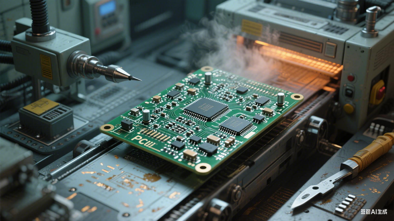 锡焊光影里的精密史诗：解码 PCBA 加工的微观世界