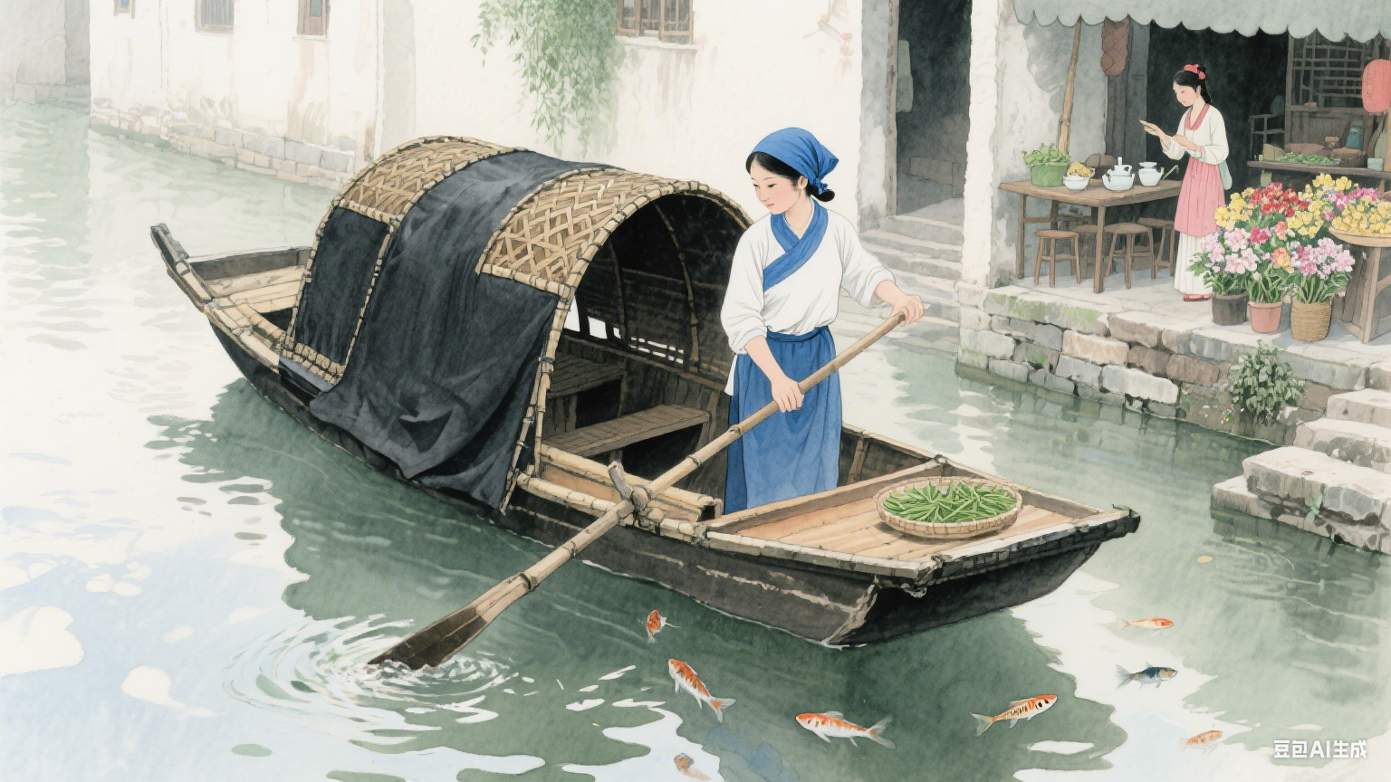 乌篷船：江南水韵里的千年诗行