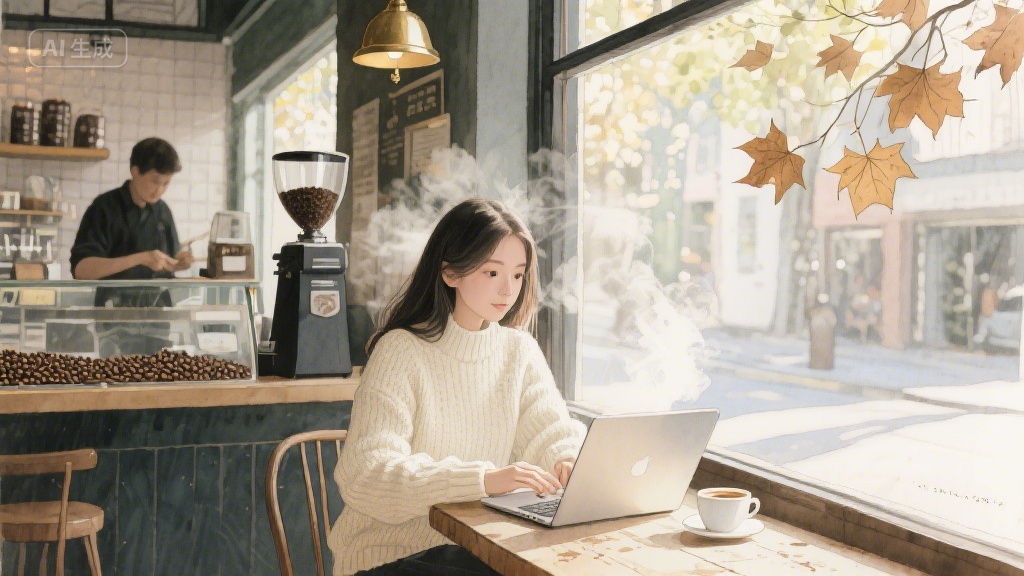 街角咖啡馆的时光褶皱