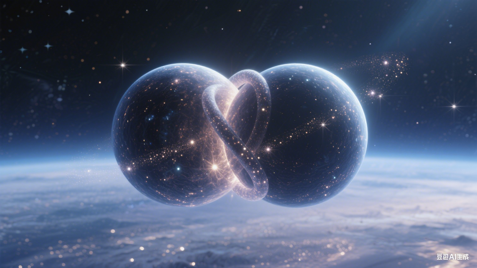 宇宙中的深情相拥:密近双星的浪漫诗篇