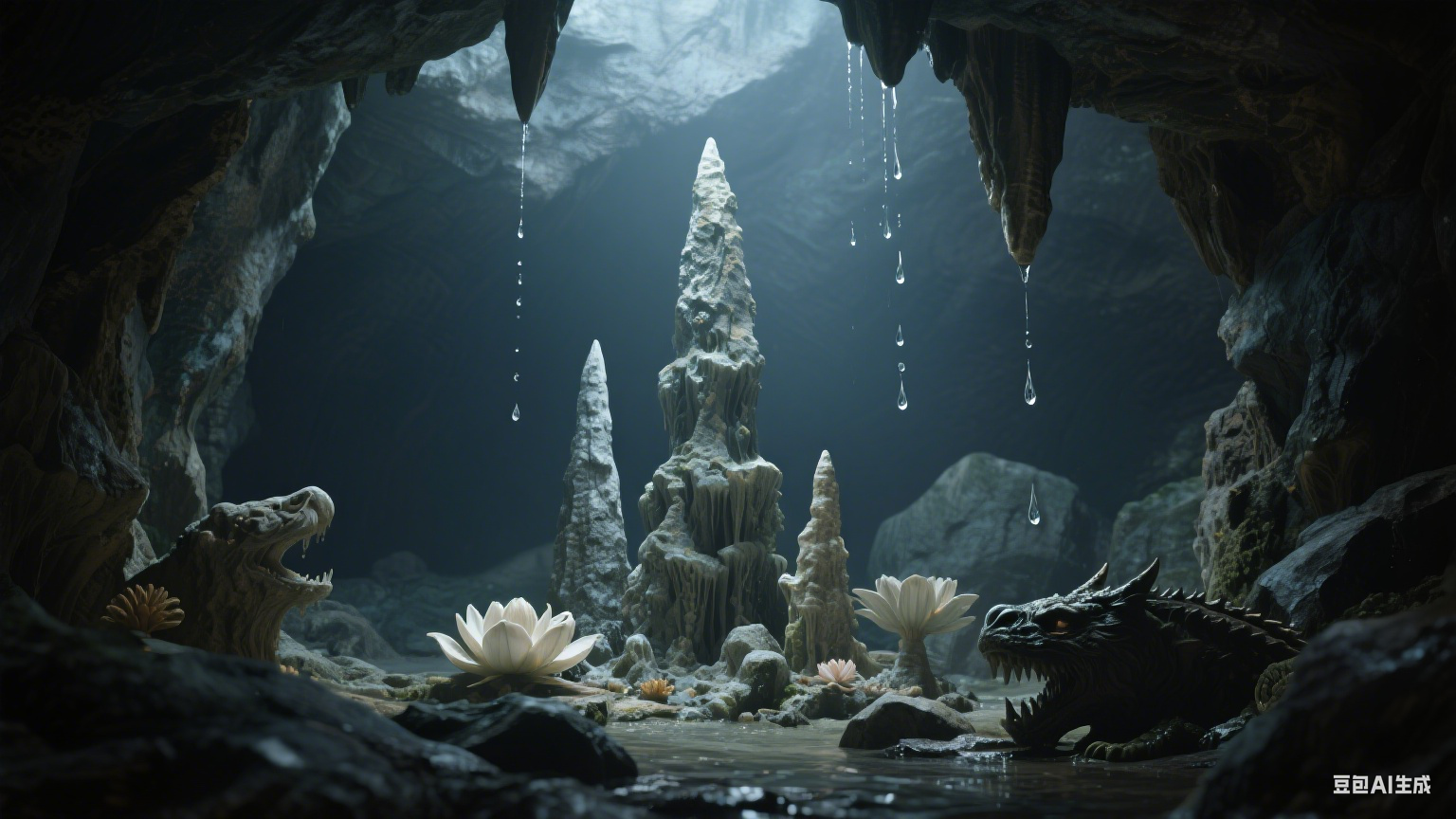 石笋:溶洞深处的时光雕琢者