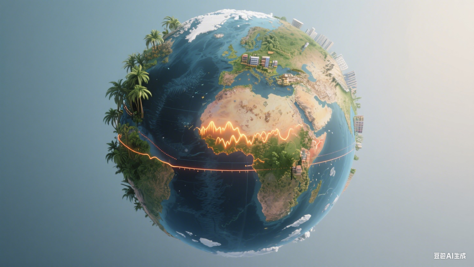 气温年变化：自然节律中的温度密码