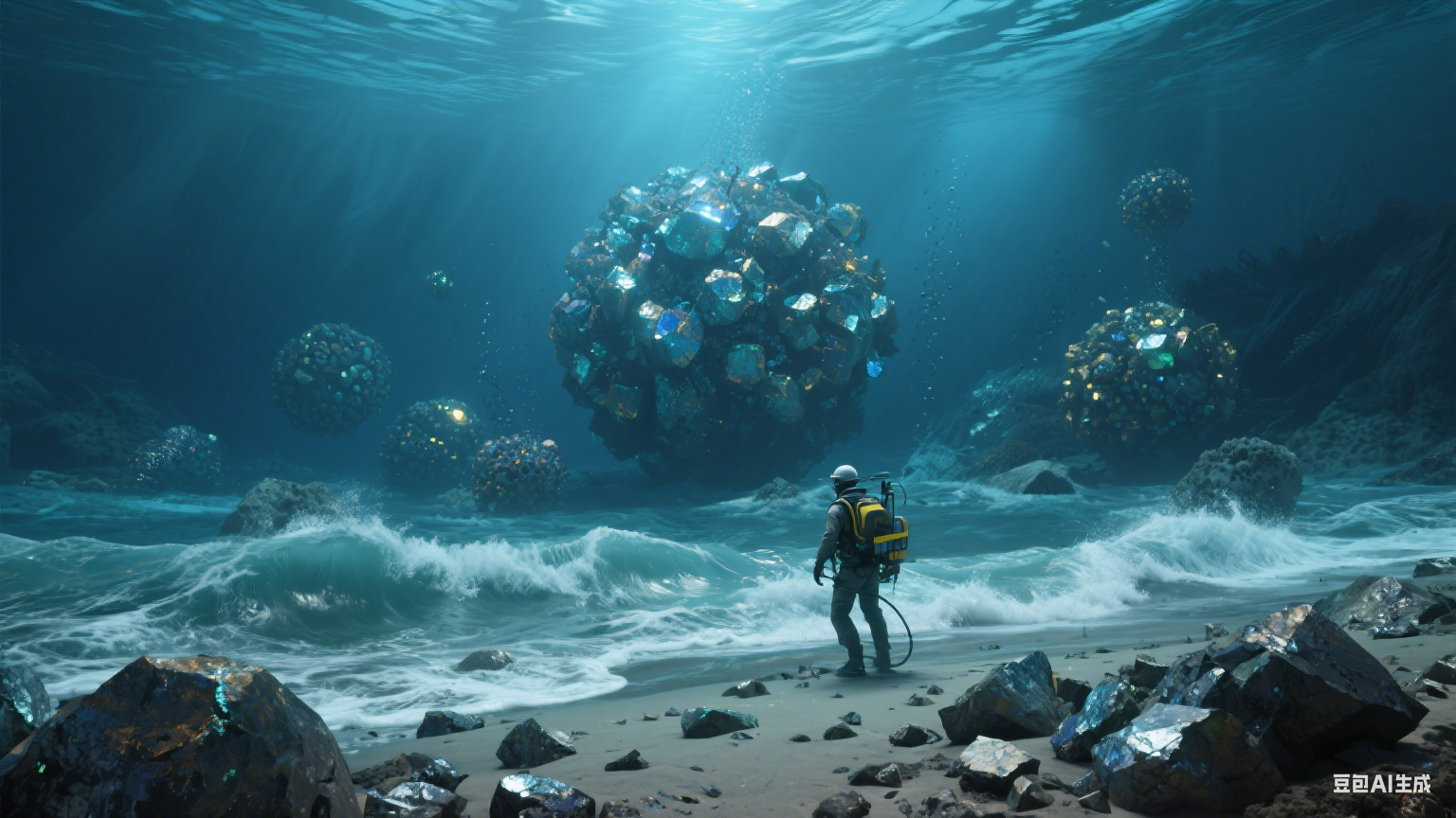 深蓝宝藏：潜入海底的矿产诗篇