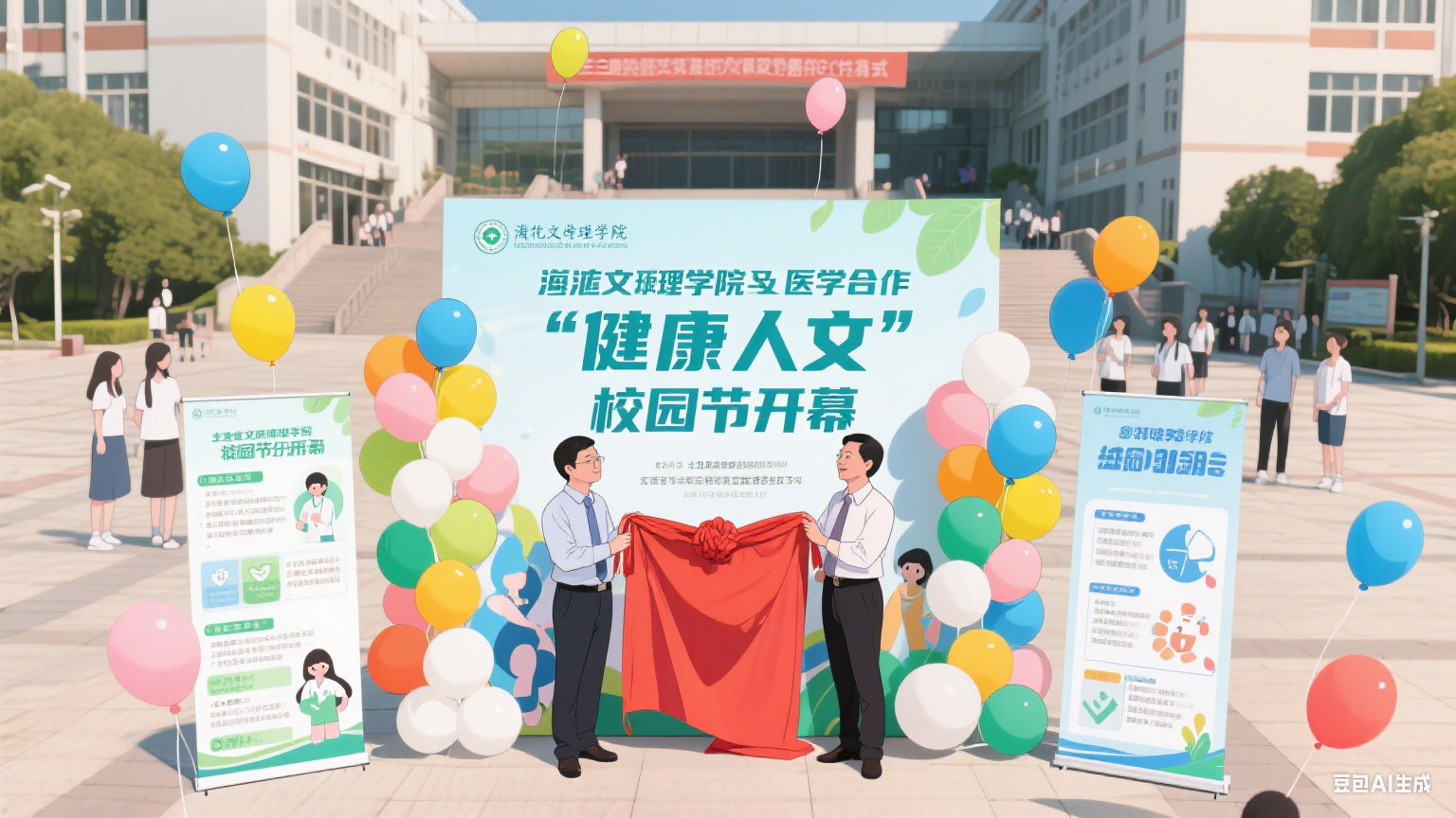 临港文理学院与医学院联合举办 “健康人文” 校园文化节
