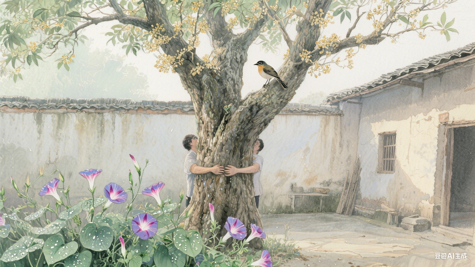 风过檐角时，日子慢慢晃