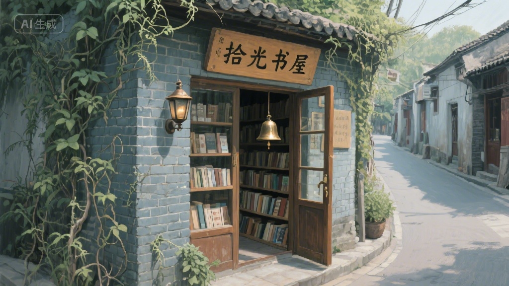 城市街角的旧书店：时光褶皱里的书香秘境