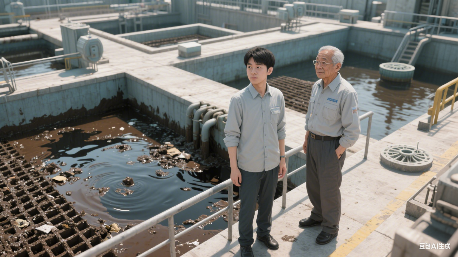 池子里的 “隐形卫士”：活性污泥法背后的污水净化传奇