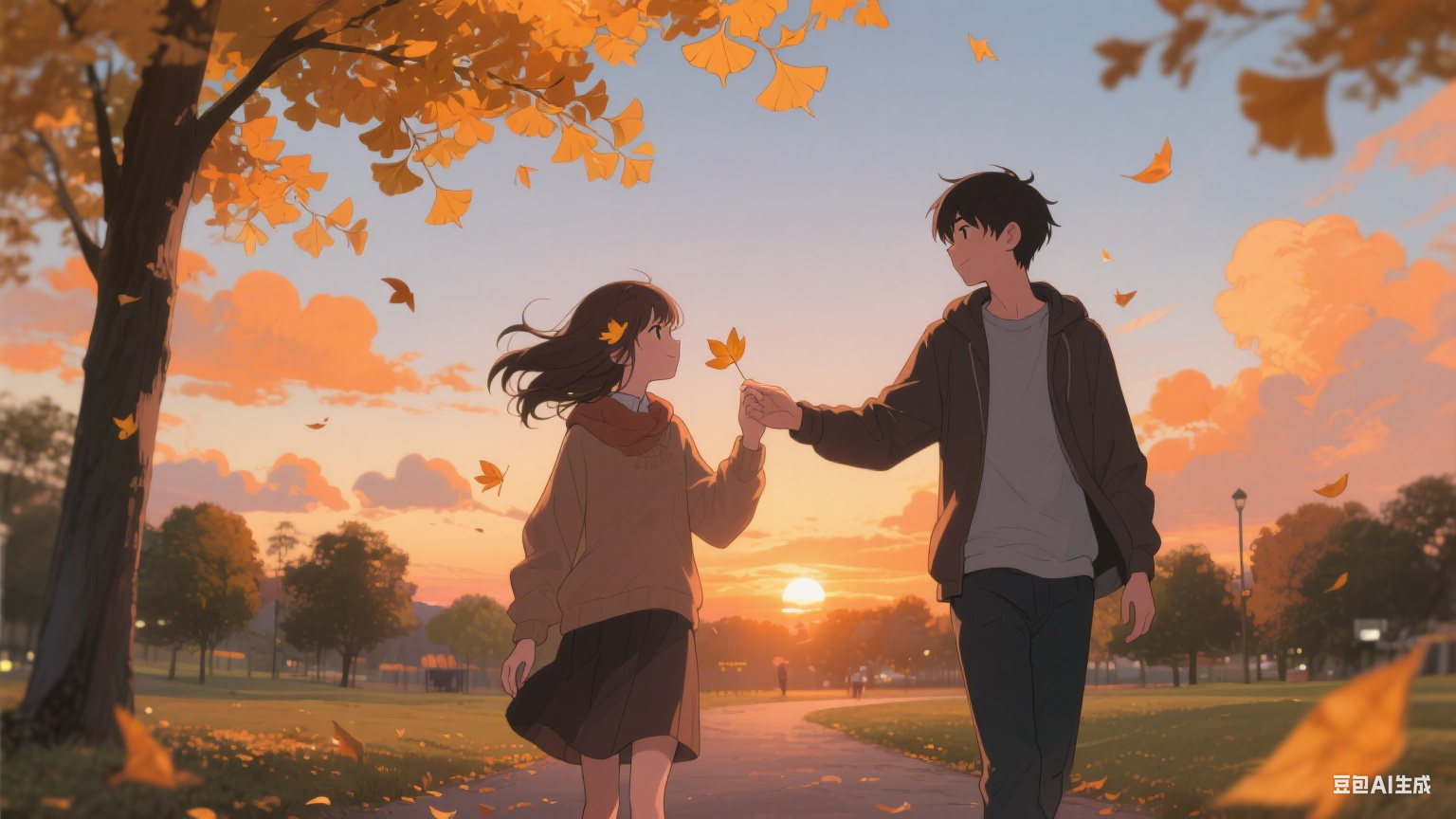 晚风里藏着我没说出口的话