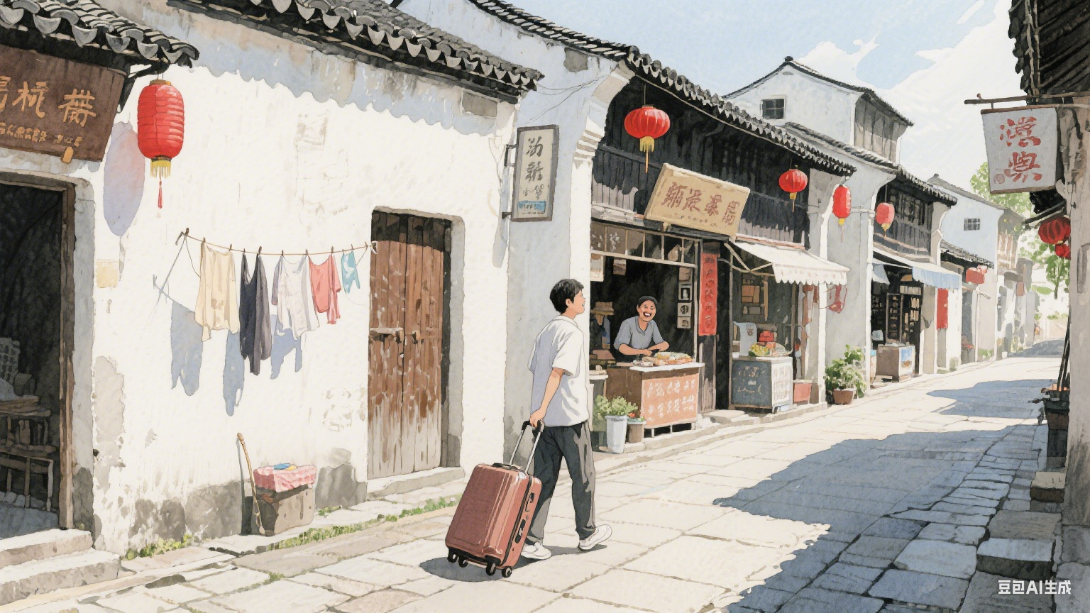 漫步巷陌间，邂逅小城的慢时光